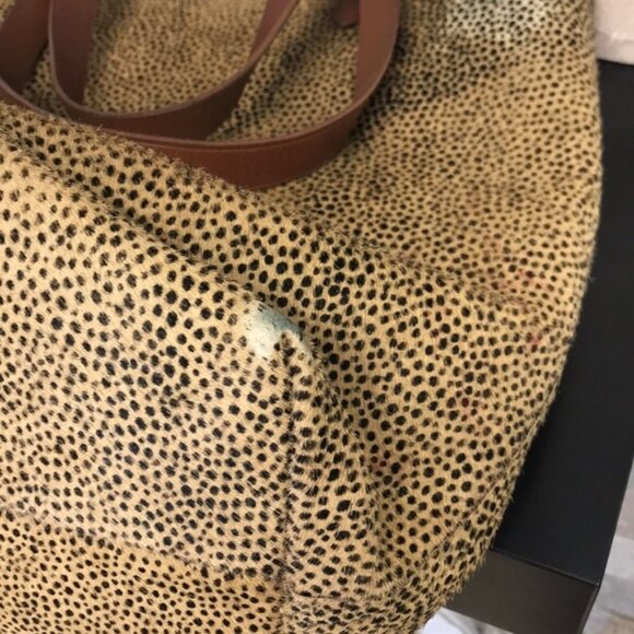 MADEWELL Genuine Calf Hair Med.Transport Tote(7) - Picture 11 of 11